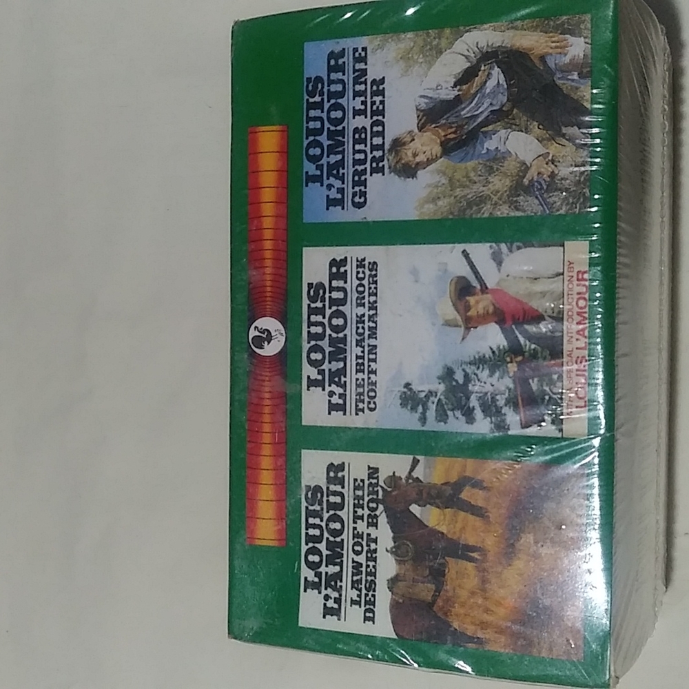 Louis L'Amour 3 Western Audio Boxed Set cassettes
